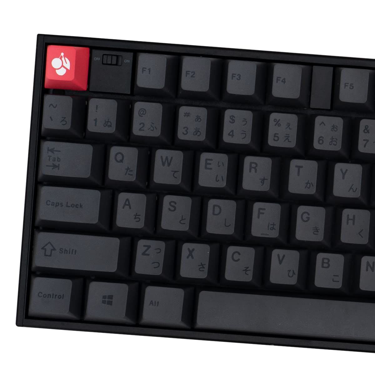 新品 mintcaps PBT グレー 日本語キーキャップ チェリープロファイル レトロダイサブ キーキャップセット 130キー カスタム キーキャップ Cherry Gateron MXスイッチ用 メカニカル ゲーミングギア