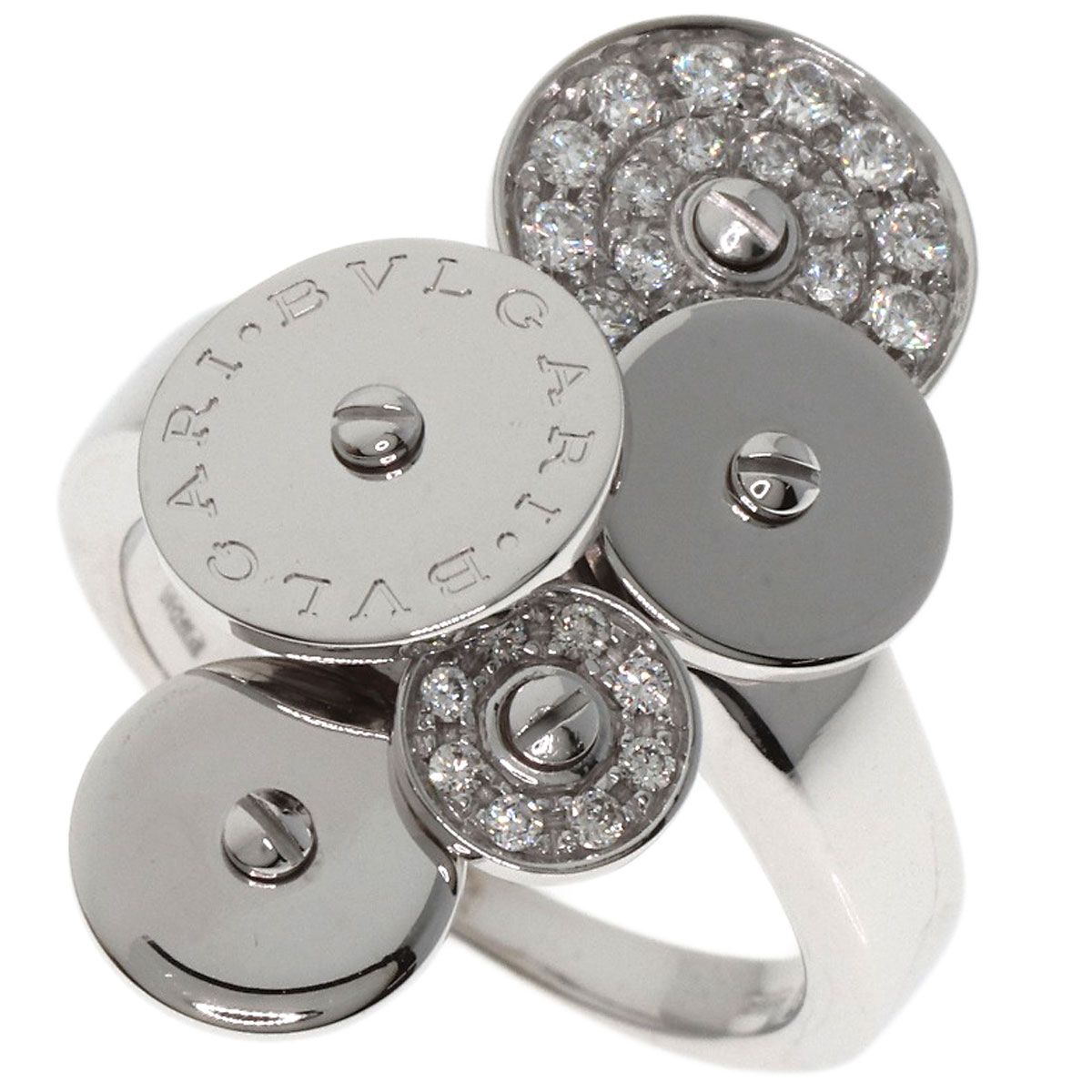指輪・リング BVLGARI ブルガリ BVLGARI ルチア リング・指輪 13.5号 18金 K18ホワイト