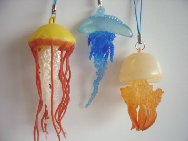 ♯Gui28GEネイチャーテクニ クラゲソフトストラップ人気7種