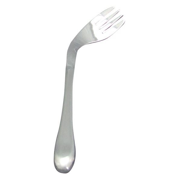 (まとめ)青芳製作所 食事用具 ライト フォーク(右曲がり) 2062 206【