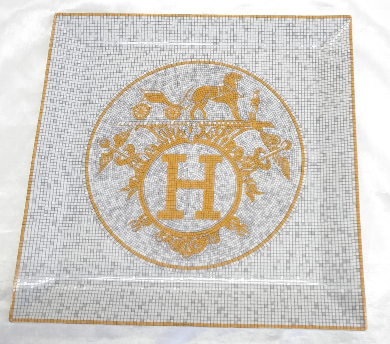 エルメス HERMES インテリアプレート プチカレNO.５ Hermes HERMES Interior Plate Petit Carre No. 5