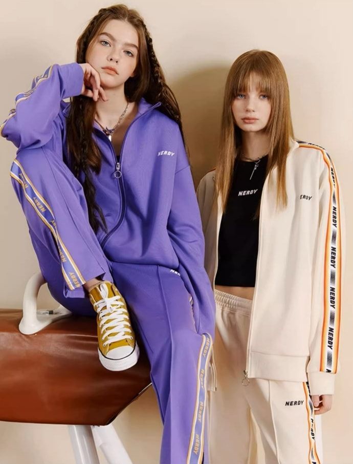 新品 定価2.8万 NERDY トラック ジャージ 上下セット ジャケット +