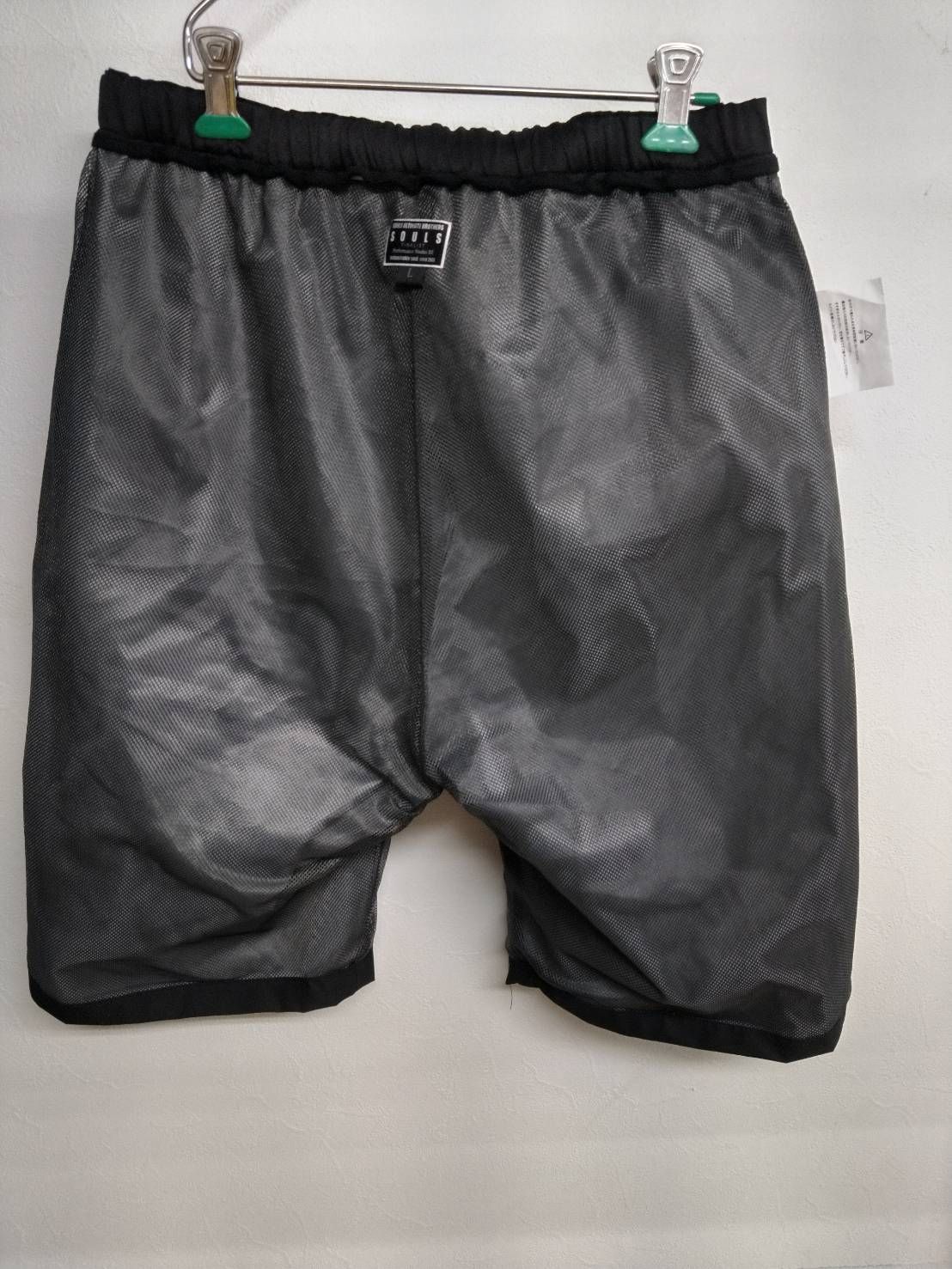 SOULS PVCハーフパンツ　LL 新品未使用　タグ付き 20％OFF】SOULS PVC ハーフパンツ Ssize : エヌズステージWEB