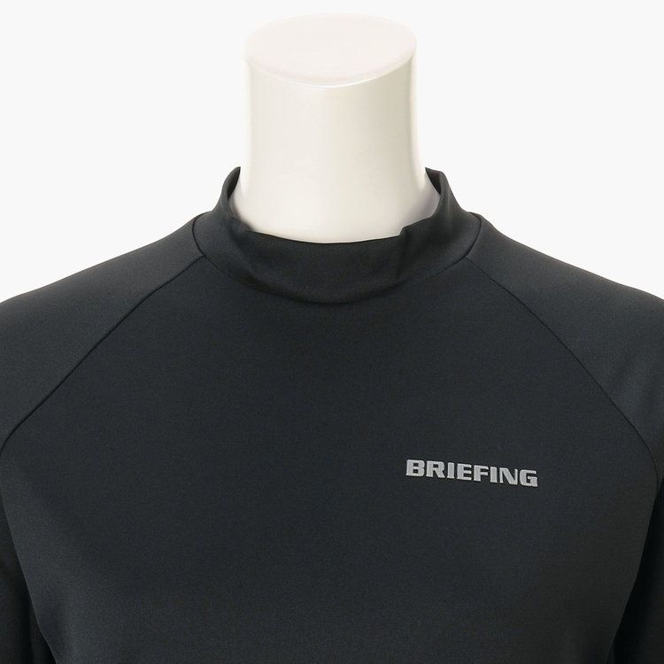 新品　BRIEFING BACK LOGO LINE MOCK NECK MEN'S BACK LOGO LINE HIGHNECK（メンズバックロゴライン