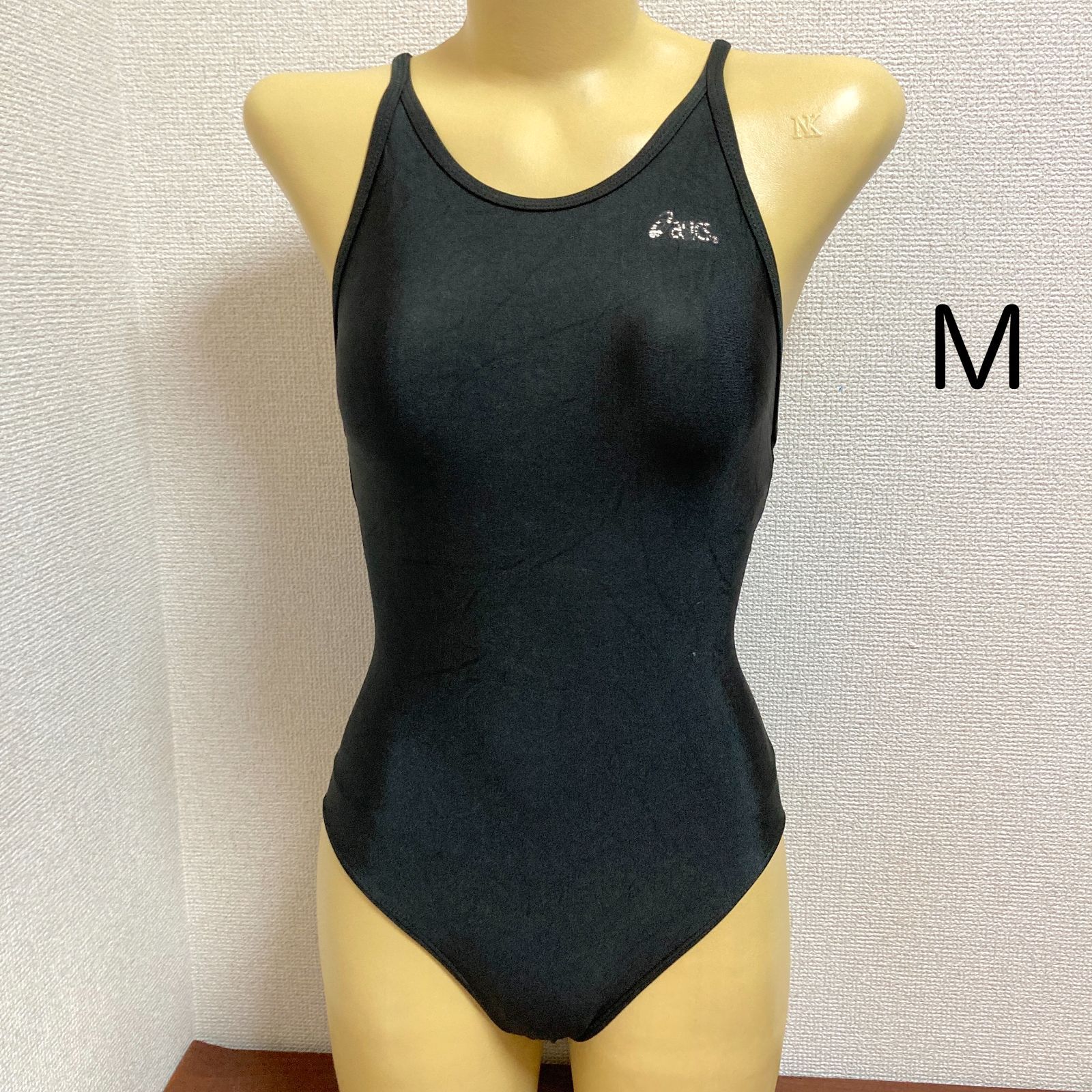 H100アシックス♪ALV701♪訳あり♪ストレッチ♪シンプルブラックの女子