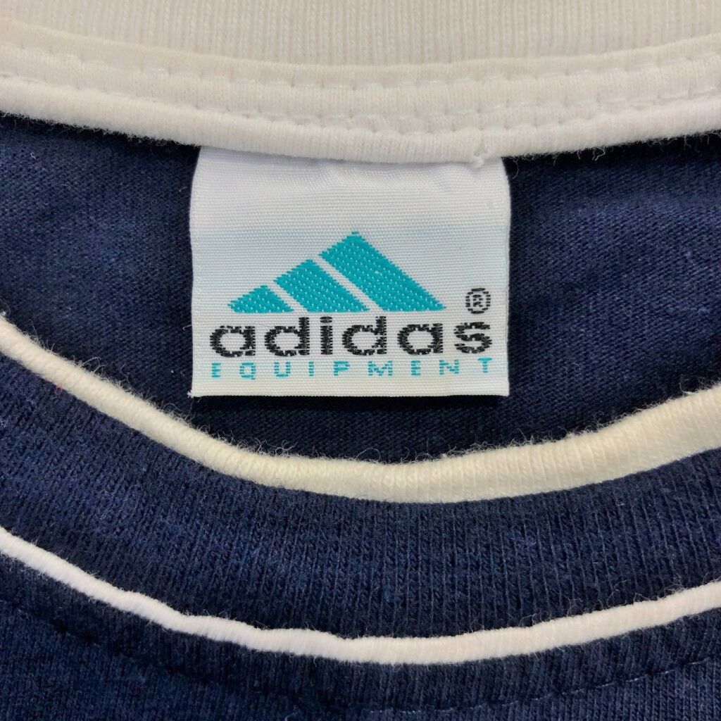 90年代 adidas EQUIPMENT アディダス エキップメント 半袖Tシャツ