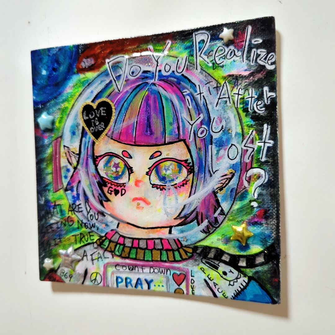 一点物ミニアート】Do you realize it after you LOST? - メルカリ