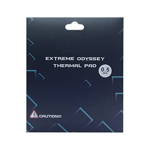 Thermalright シリコンサーマルパッド、冷却ラジエーターフィン、120x120x0.5mm 両面放熱シリコーンパッド、熱伝導性12.8 W/mk、軟らか材質、SSD CPU GPU LED ICチップセット冷却用 (0.5mm)