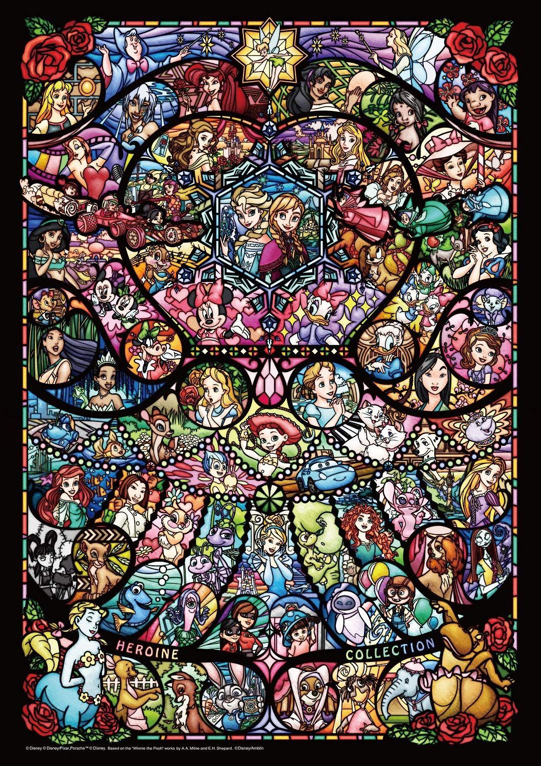 ピクサーオールキャラクターズ　ジグソーパズル　1000ピース　テンヨー テンヨー(Tenyo) 1000ピース 世界最小ピース ジグソーパズル