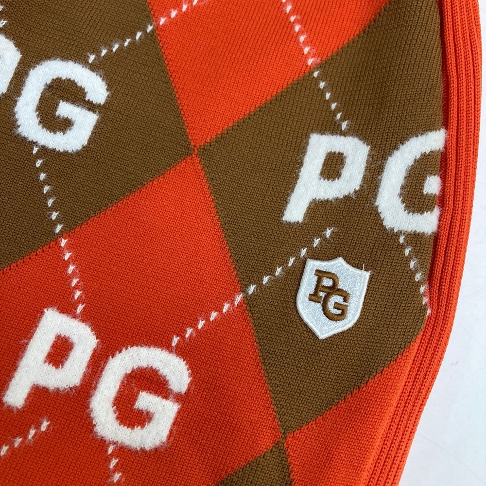 ニットスカート アーガイル