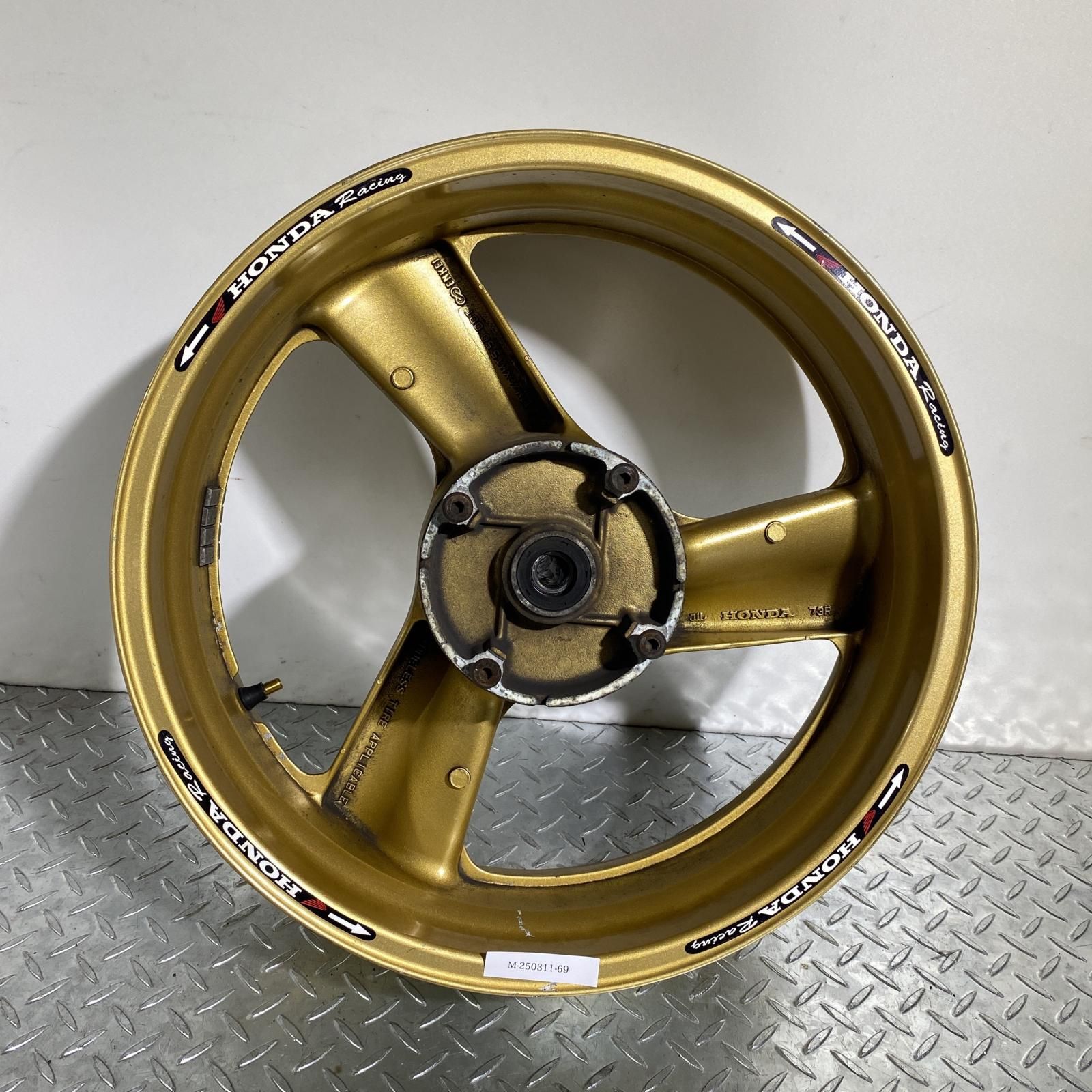 HONDA　CB400F D.I.D製メッキリム前後セット(1.6＋1.85) HONDA CB400F D.I.D製メッキリム前後セット(1.6＋1.85)（絶版