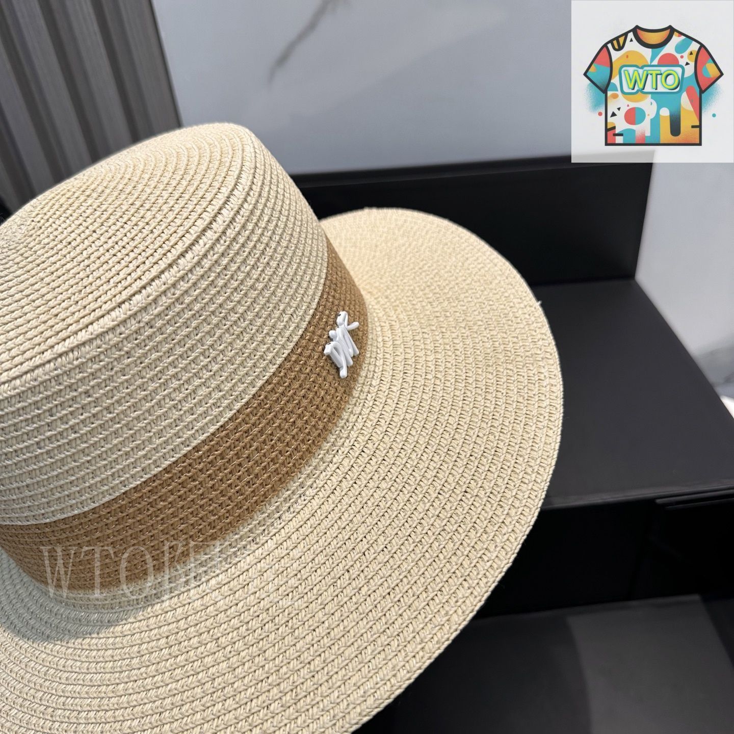 【One】ディオールDIORRESORT ストロー ハット dior ディオール ハット 麦わら帽子 ストローハット - メルカリ