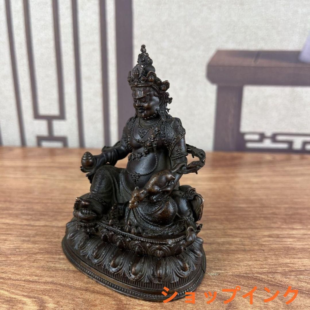 薬師仏像 銅製 開運 風水 重厚 極細工 装飾品 工芸品 美術品 置物 銅器 銅製品 薬師仏仏像座蓮仏 鎮宅 辟邪 開運風水 招財 置物
