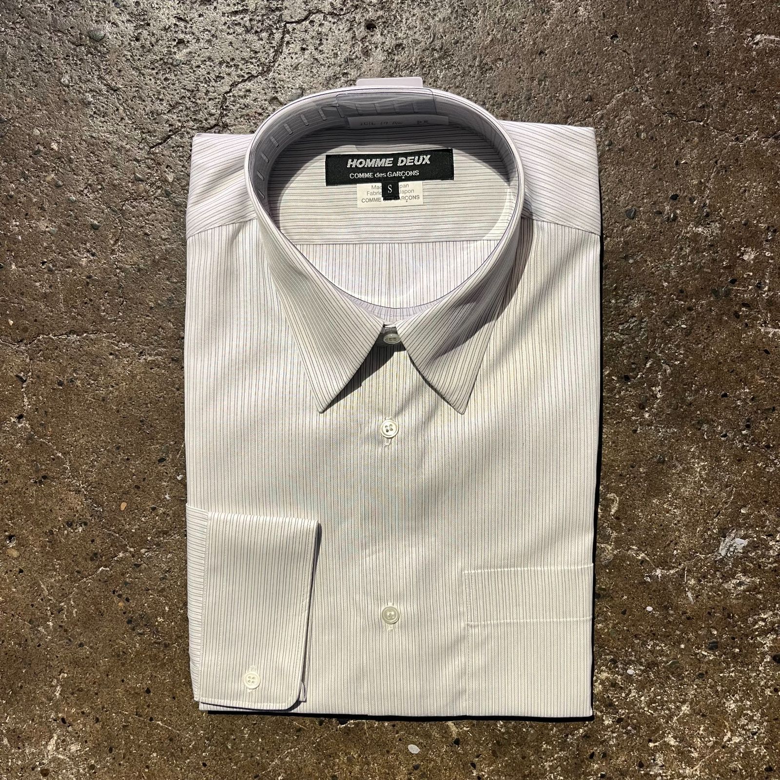 コム デ ギャルソン オム ドゥ ストライプシャツ COMME des GARCONS HOMME コムデギャルソン オムドゥCOMME DEUX