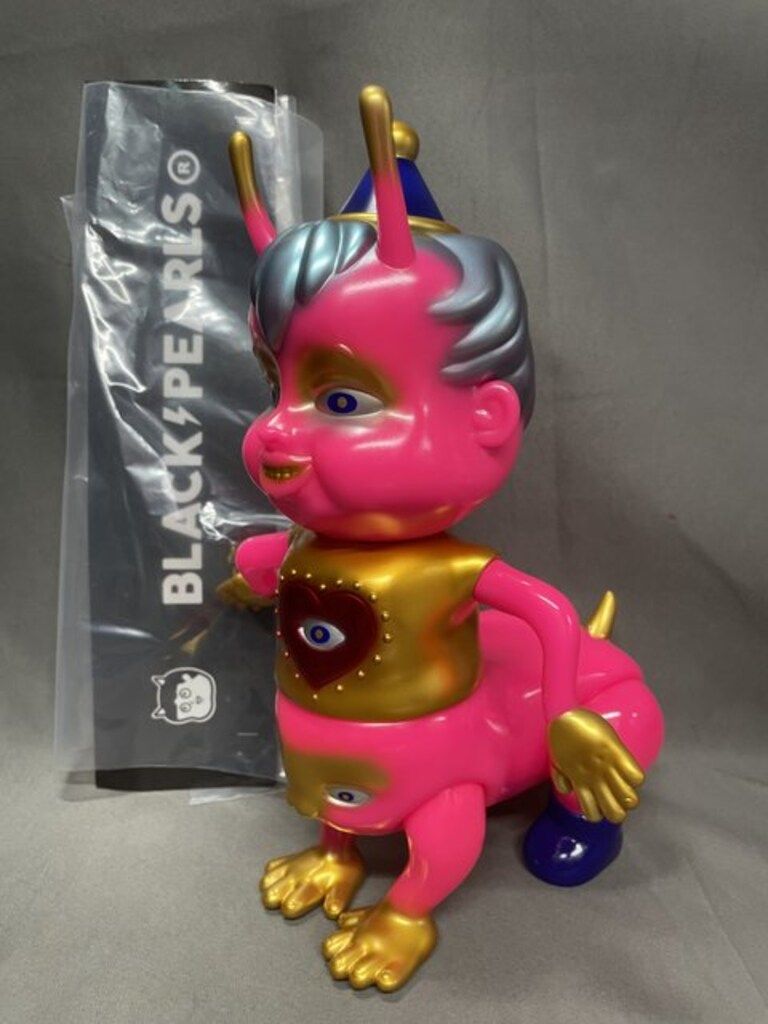【極美品】izumonster✖️blackpearlsイズモンスター　ペピル君 izumonster/BLACK PEARLS ペピル君 ピンク成型/金/紫/赤 - メルカリ