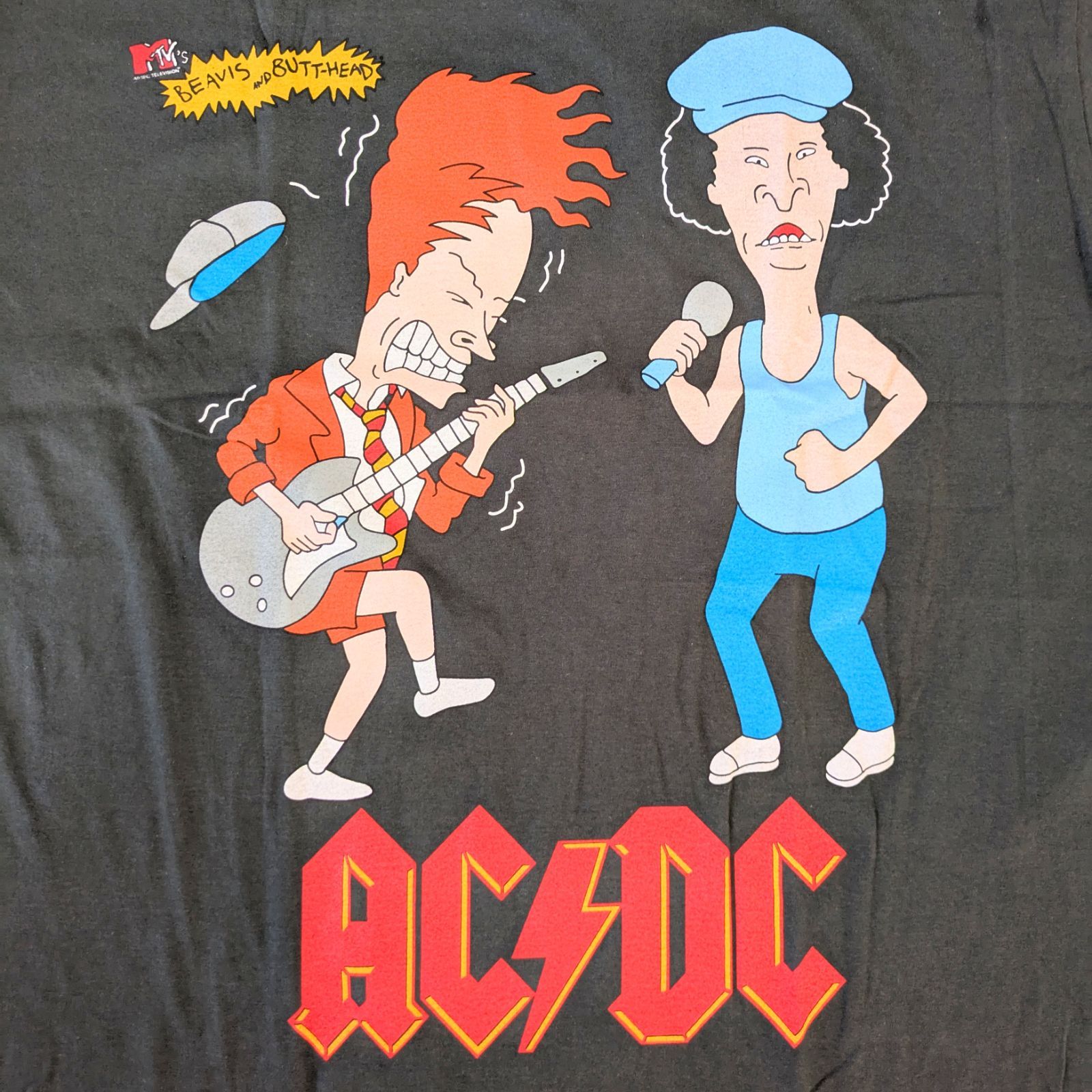 再入荷！【Beavis and Butt-Head（ビーバス・アンド・バットヘッド）】 MTV / ACDC エーシー・ディーシー Tシャツ ...