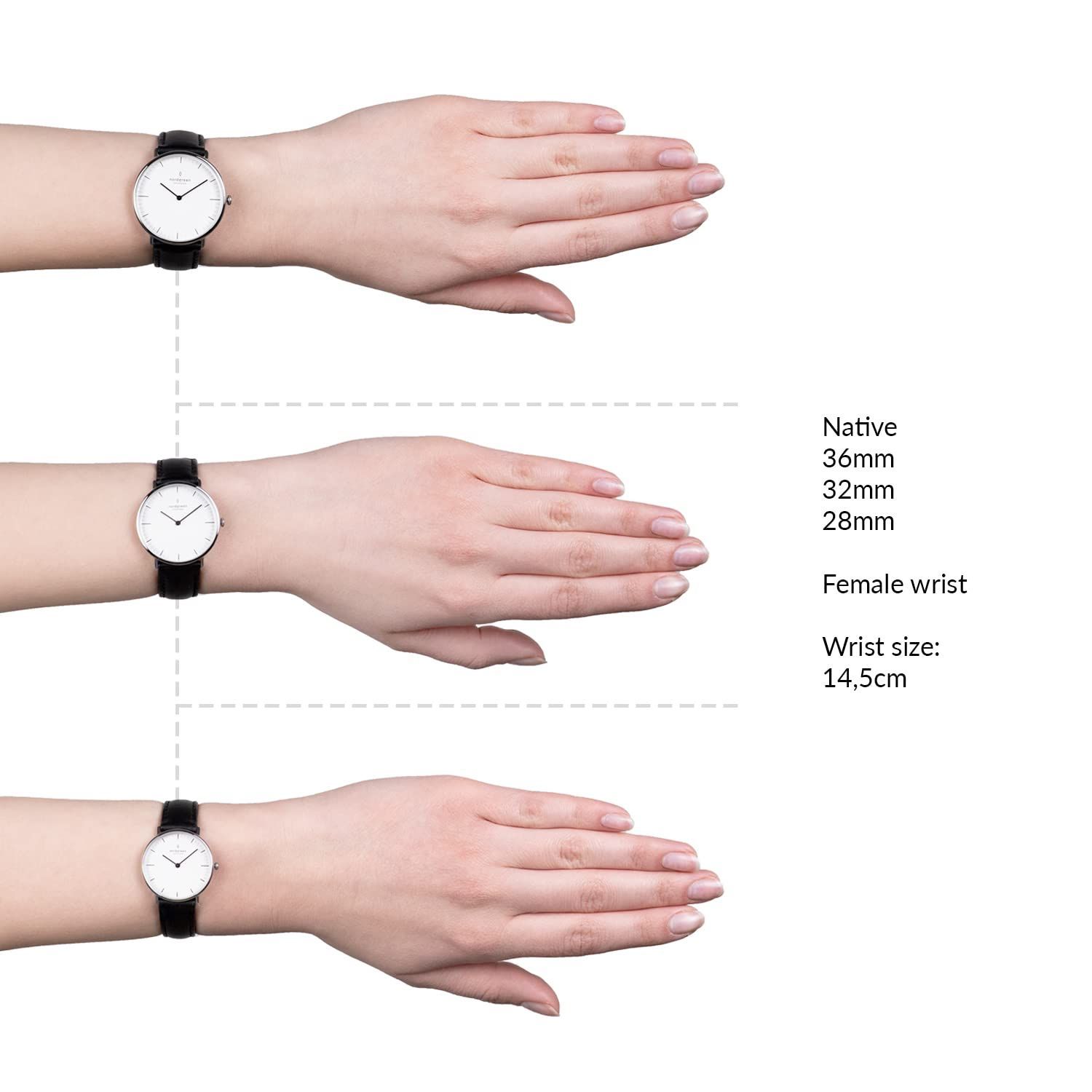 ベルトは2本お付けしますNordgreen 腕時計 32mm Native ベルト2本セット