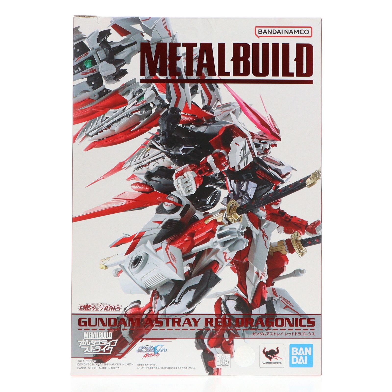 BANDAI - (初販) 初期不良対応済 魂ウェブ商店限定 L BUILD ガンダムアストレイ レッドドラゴニクス 機動戦士ガンダムSEED DESTINY ASTRAY R(シード デスティニー アストレイ R) 完成品 可動フィギュア バンダイスピリッツ レビュー】「METAL BUILD ガンダムアストレイ レッドドラゴ
