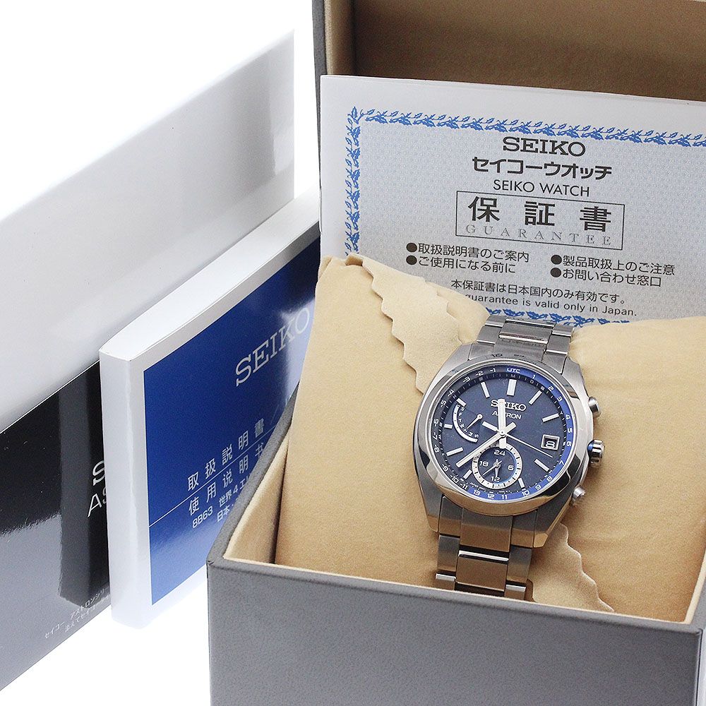 SEIKO⁄セイコー アストロン ブルー SBXY013⁄8B63-0BA0