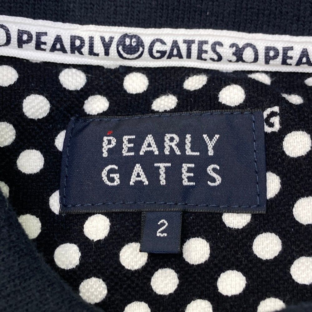 サイズ：2 PEARLY GATES パーリーゲイツ 30周年モデル 半袖ワンピース