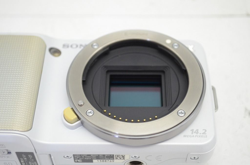 カメラ 良品 SONY ソニー NEX-3 ボディ ミラーレス一眼カメラ ホワイト