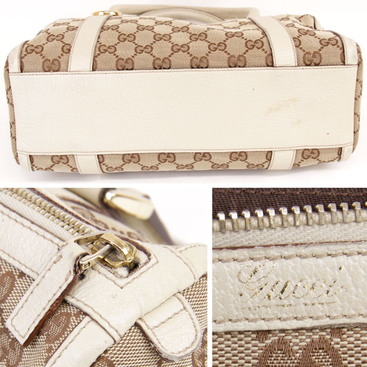 良品『USED』 グッチ 130942 ハンドバッグ GGキャンバス - メルカリ