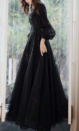 発表会 パーティ 長袖 ドレス 13号 XL OPN1181