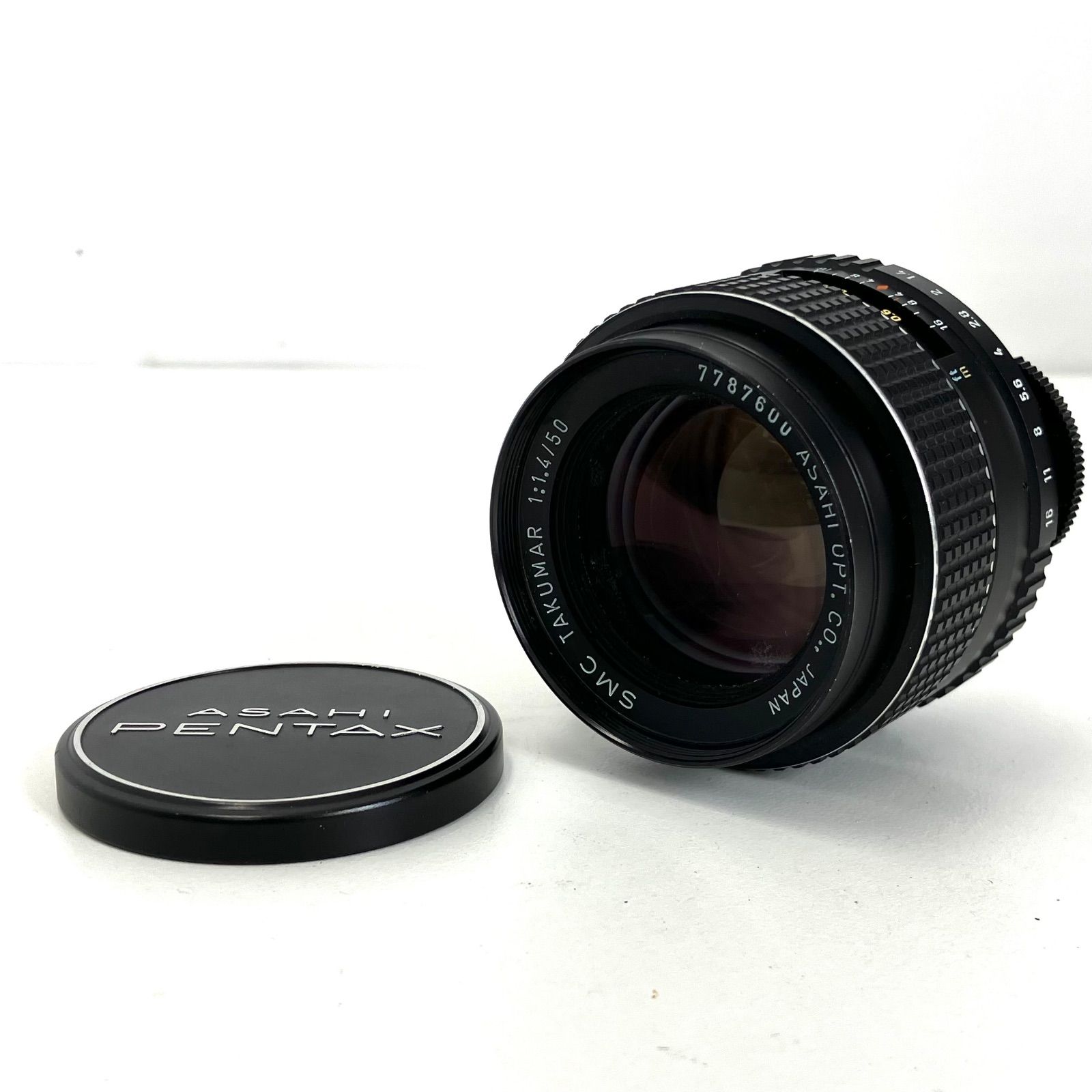 外観 ASAHI PENTAX SMC Takumar 50mm F1.4 M42マウント ペンタックス 標準 単焦点 レンズ 一眼レフ カメラ  ヱOA4b(ペンタックス)｜売買されたオークション情報、yahooの商品情報をアーカイブ公開 - オーク 家電、AV、カメラ