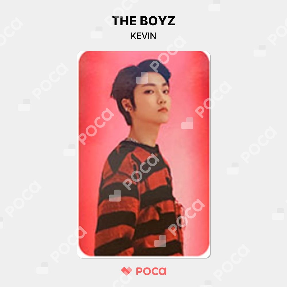 THE BOYZ ケビン トレカ 2020 THE BOYZ ONLINE CONCERT RE：AL