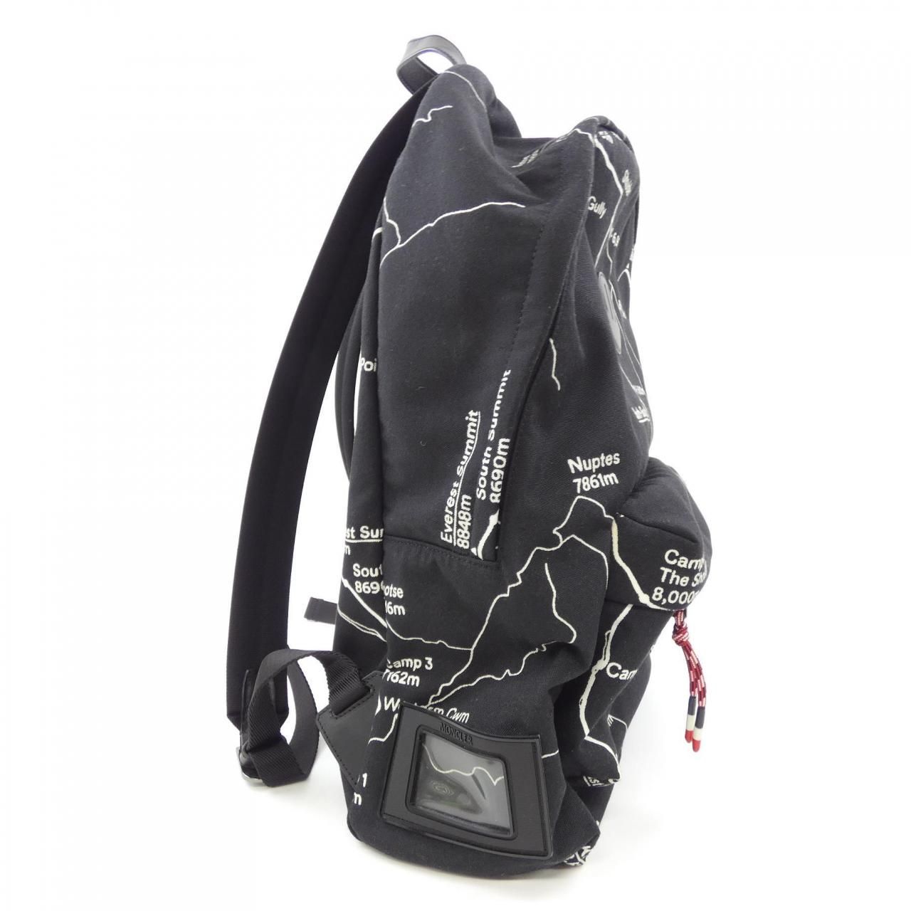 MONCLER FRAGMENT 黒 バックパック　リュック　4K103 ⭐️ モンクレール× フラグメント バッグパック リュック⭐️ MONCLER