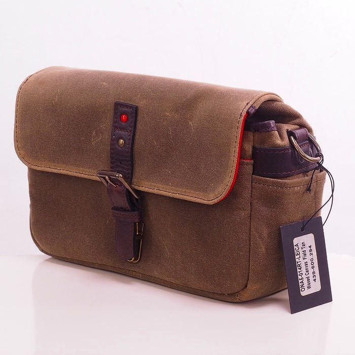 ONA ライカ バワリー カメラバッグ 5 014 RT LEICA ワックスキャンバス フィールドタン