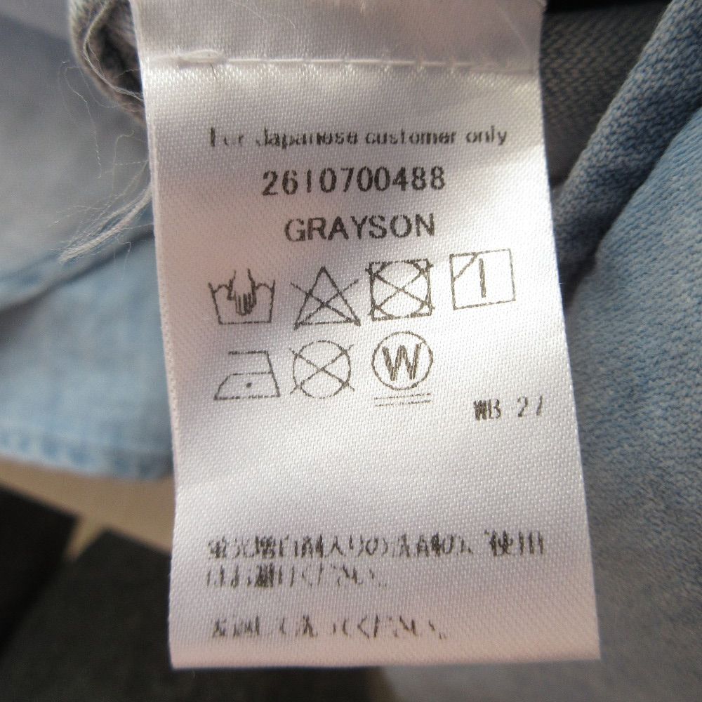美品 Frank＆Eileen フランク＆アイリーン grayson グレイソン USED
