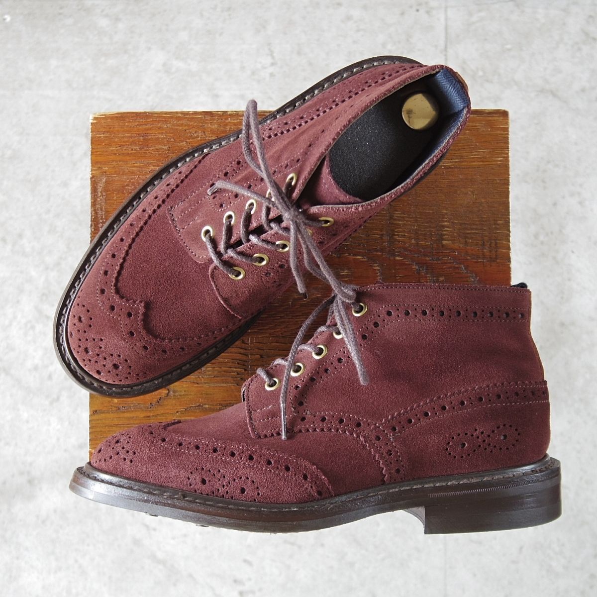 極上☆トリッカーズ SIZE 7【貴重☆(英)ポールスミス別注/チャッカ丈の