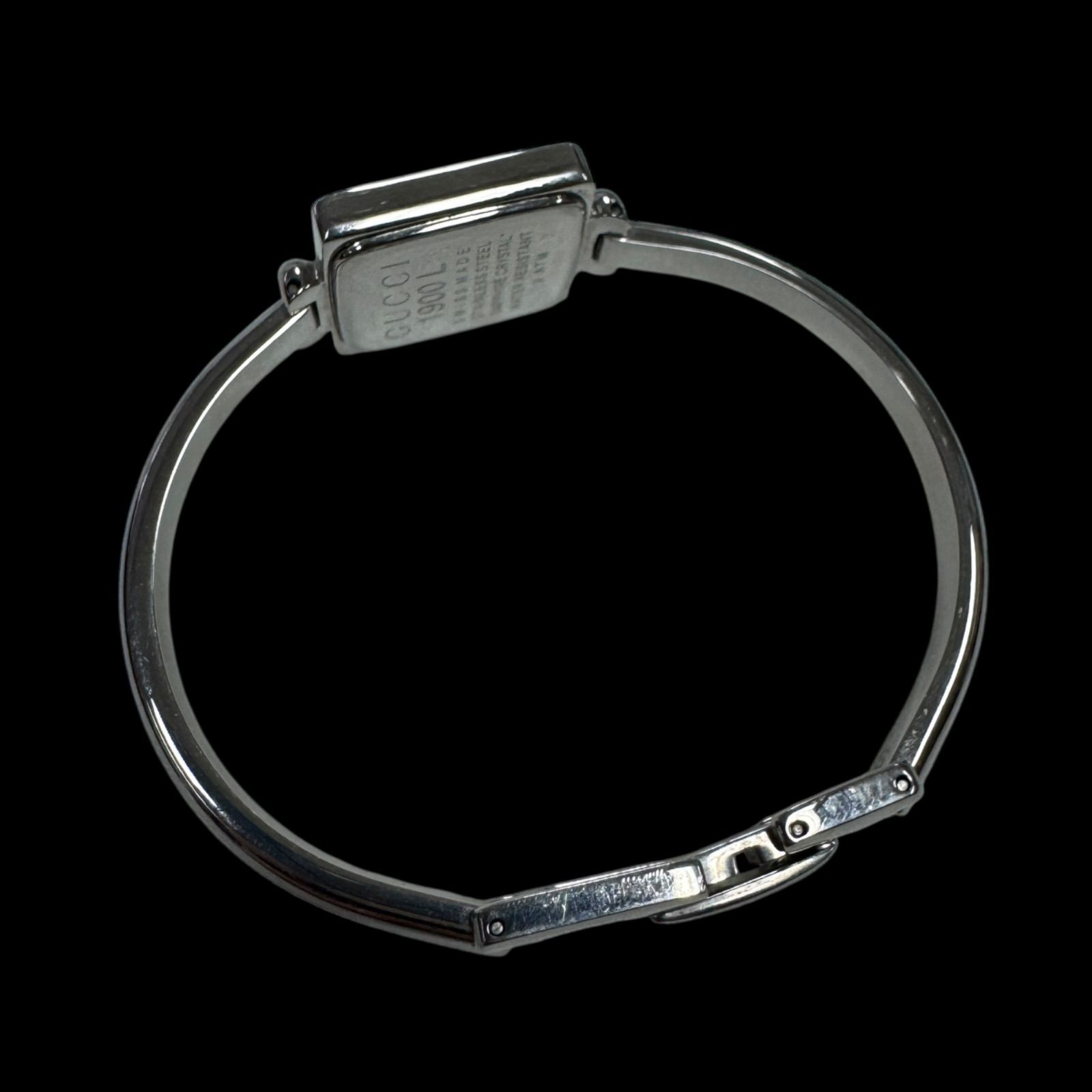 稼働 美品 GUCCI グッチ 1900L バングルウォッチ クォーツ レディース