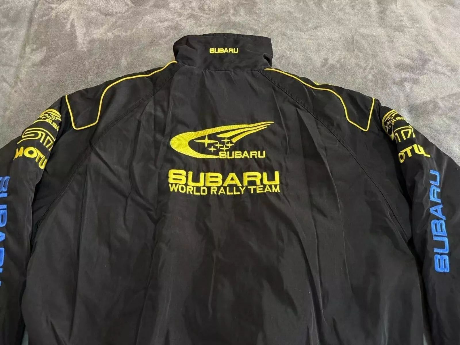 SUBARU スバル F1 レーシングジャケット ブルゾン 刺繍 中綿