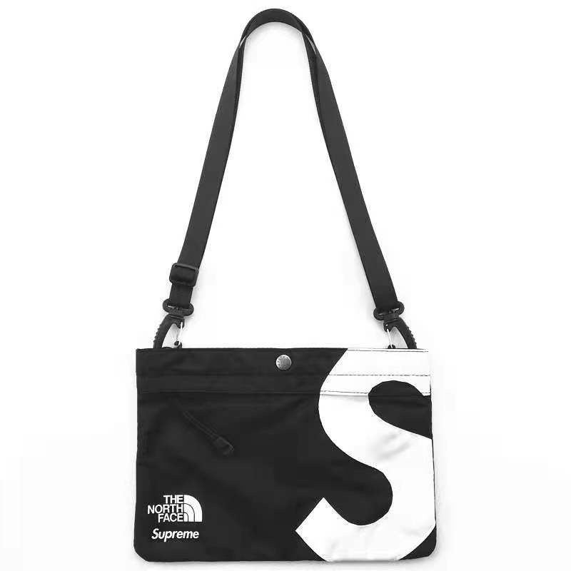 Supreme/TNF S logo shoulder bag Black - メルカリ