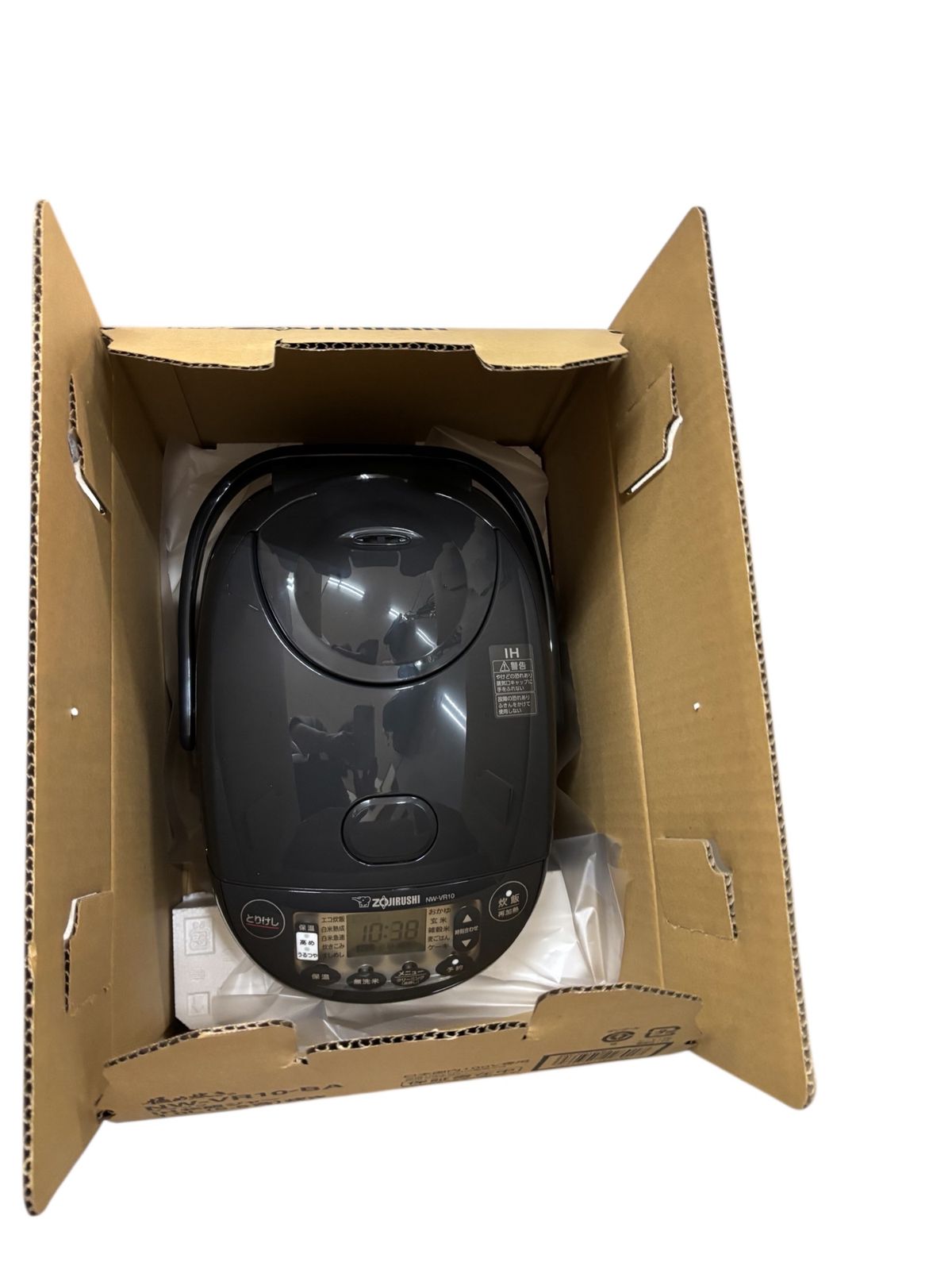 製 象印 IH炊飯ジャー 5.5合炊き ブラック NW-VR10-BA