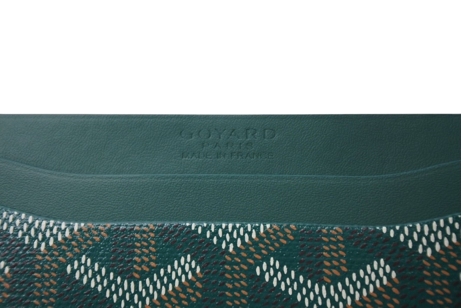GOYARD ゴヤール サンシュルピス カードケース グリーン 