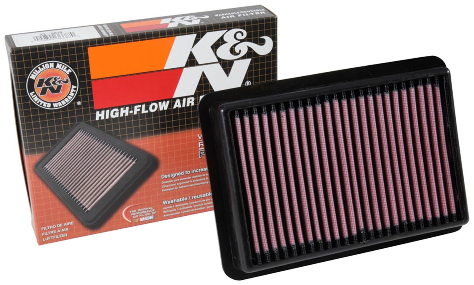 K-N純正交換エアフィルター 33-5070 シビック FK8 TYPE-R 型番 33-5070 適合車種 シビック FK8 TYPE-R