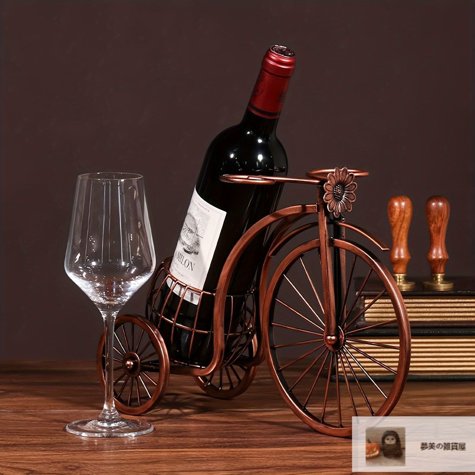 コカボムタワー テキーラ観覧車 ワイングラスホルダー LED酒ボトルの表示棚 トランプ柄の形状デザイン充電式カクテルグラスホルダカラフルな テキーラ観覧車 コカボムタワー LED ワイングラスホルダー（7?15日でお