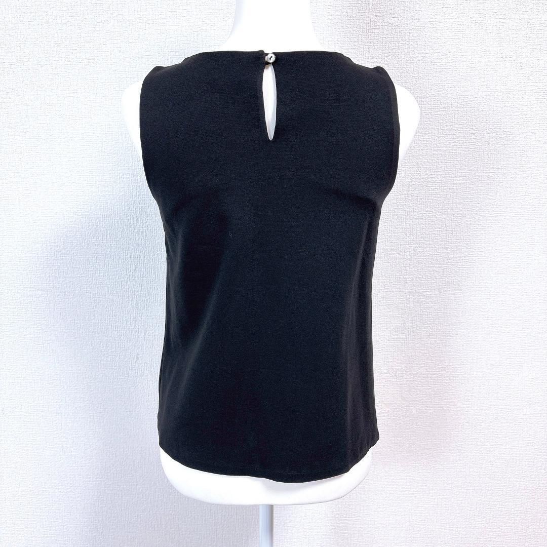 Theory ブラック ノースリーブ トップス 21392055_51399773_1000.jpg