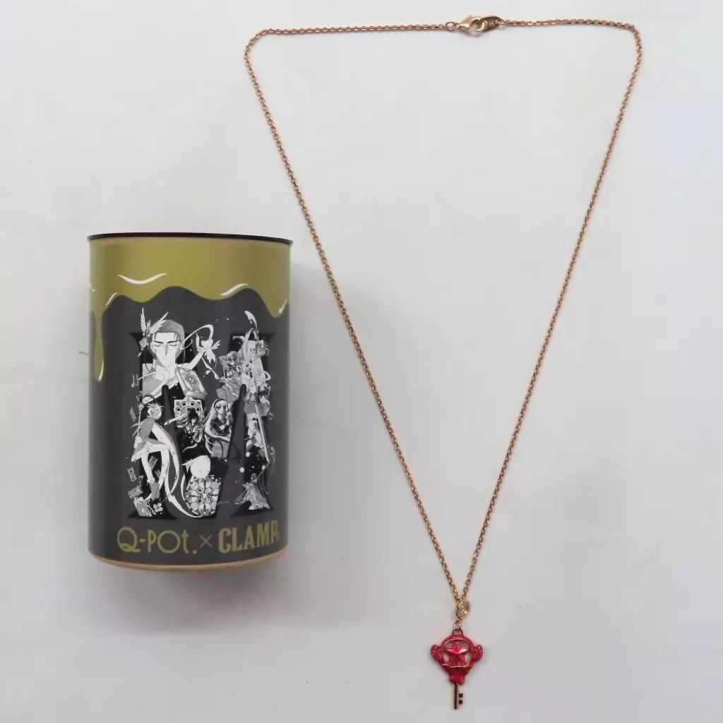 中古】銀製品・指輪・アクセサリー さくらのとろける星の鍵ネックレス 
