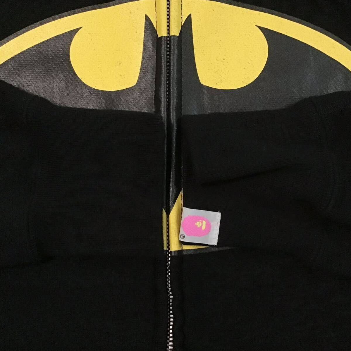 DC Comics × BAPE Batman フルジップ パーカー レディース SHORTサイズ 