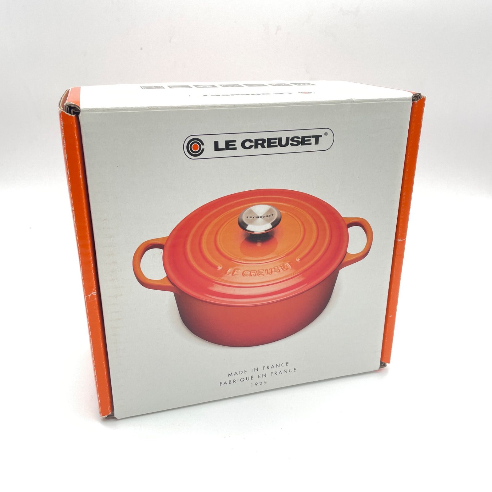 未使用品】LE CREUSET ル・クルーゼ ココットロンド 18cm 1.8L