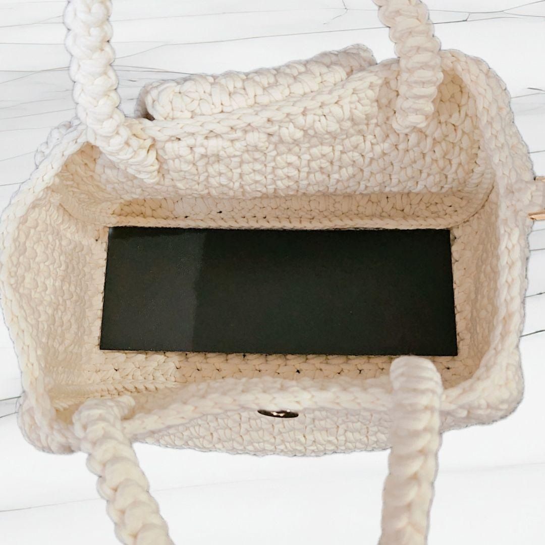 ハンドバッグ かぎ針編み