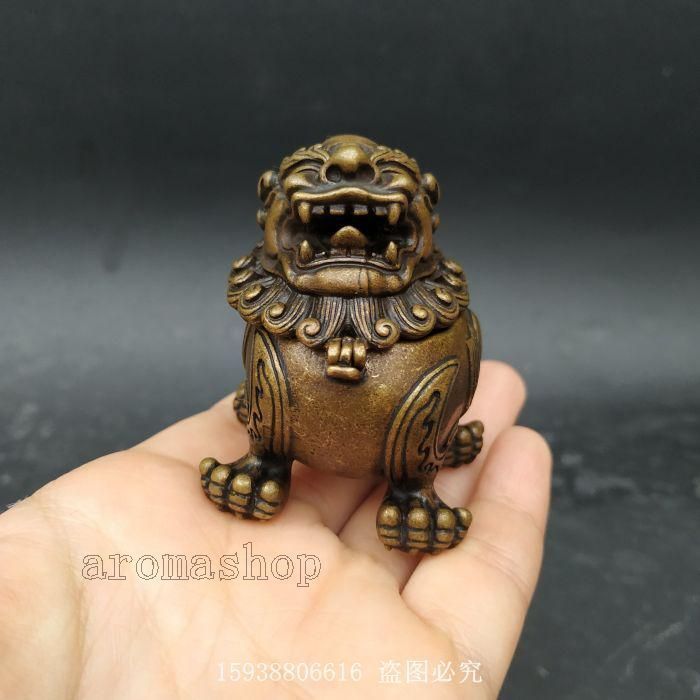 銅器 香炉 神獣香炉 香道具 茶道具 工芸品 置物 新品・未使用】 銅器 香炉 茶道香炉 神獣香炉招財辟邪 香道具