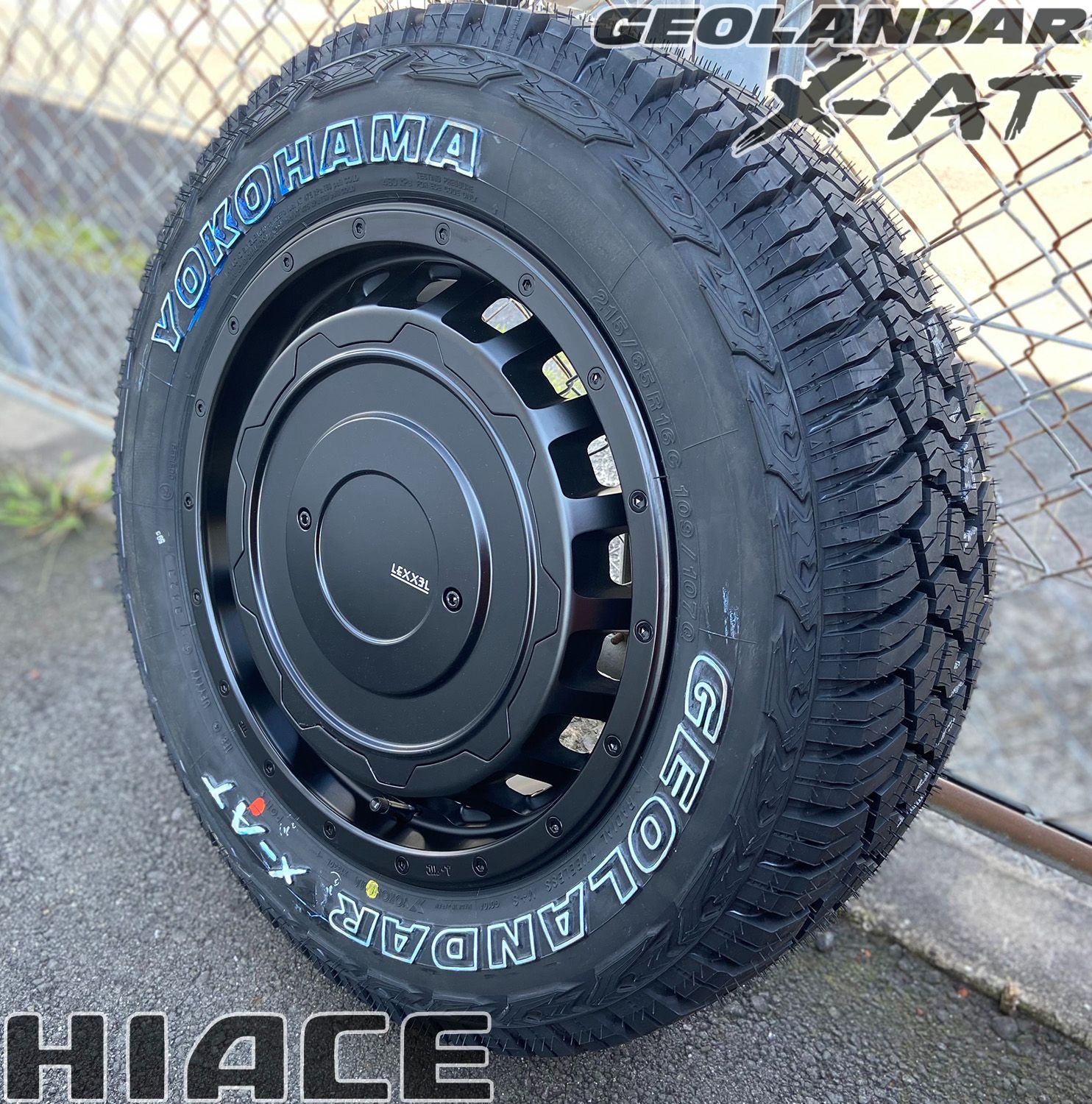 632 Yokohama 16インチ ホイール・タイヤ4本セット ハイエース ヨコハマタイヤ 新品 4本 ハイエース 200系 車検対応 タイヤ