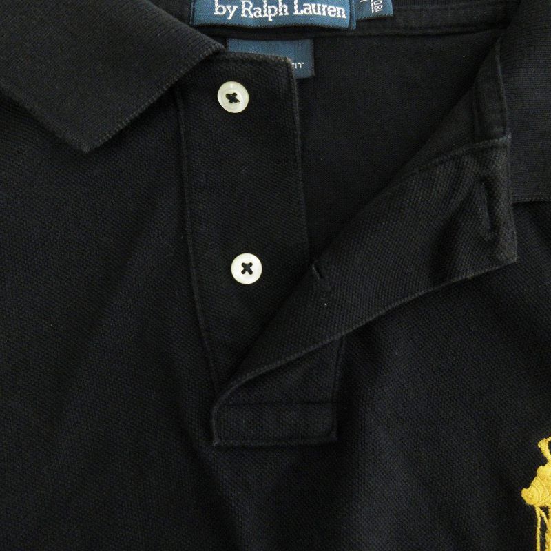 Polo Ralph Lauren 黒ポロシャツ fit=scale-down,w=1200