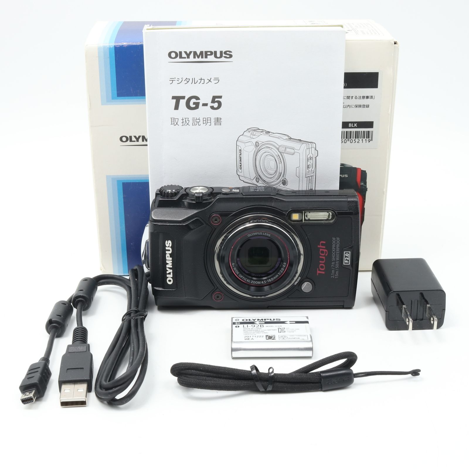 美品】OLYMPUS オリンパス 工事写真用デジタルカメラ TG-5工一郎 防水