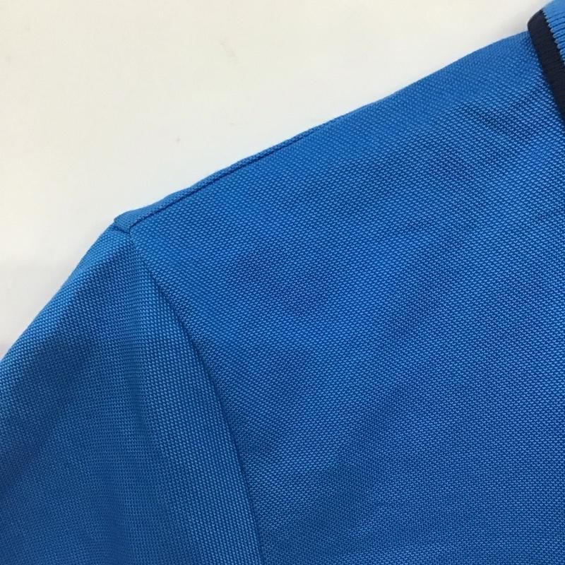 試着のみ　BURBERRY BLUE LABELネイビー 半袖ポロシャツ 40 BURBERRY BLACK LABEL バーバリーブラックレーベル ポロシャツ